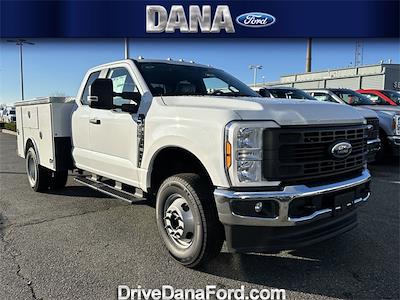 New 2024 Ford F-350 Super Cab 4x4, 8' 2" PJ Truck Beds Steel Convertible Service Body CMG for sale #F12920 - photo 1