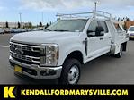 New 2024 Ford F-350 XL Crew Cab 4x4, 10' Harbor Standard Contractor Body Contractor Truck for sale #I7740 - photo 1