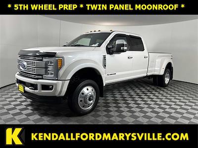 Used 2018 Ford F-450 Platinum Crew Cab 4x4, Pickup for sale #IU5325A - photo 1