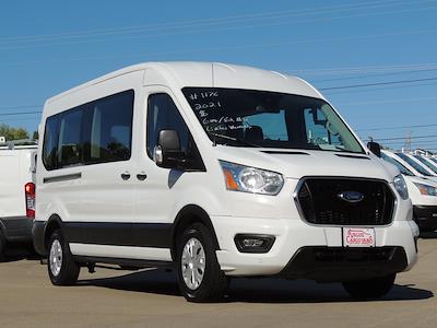 Used 2021 Ford Transit 350 XLT Medium Roof RWD, Passenger Van for sale #A31176 - photo 1