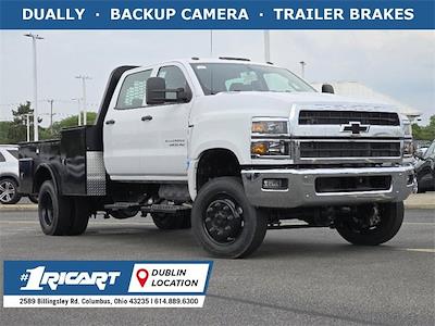 New 2024 Chevrolet Silverado 5500 Work Truck Crew Cab 4x4, Knapheide PGTD Gooseneck Flatbed Truck for sale #CTR1586 - photo 1