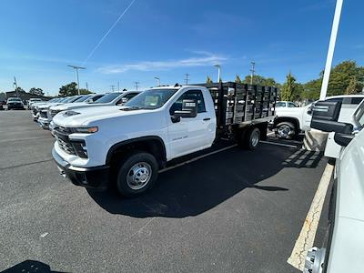 New 2024 Chevrolet Silverado 3500 Work Truck Regular Cab 4x2, 12' 5" Knapheide Value-Master X Stake Bed for sale #CTR1604 - photo 1