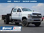 2024 Chevrolet Silverado 5500 Crew Cab DRW 4x4, Knapheide PGTD Gooseneck Flatbed Truck for sale #CTR1638 - photo 8