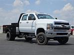 2024 Chevrolet Silverado 5500 Crew Cab DRW 4x4, Knapheide PGTD Gooseneck Flatbed Truck for sale #CTR1638 - photo 9