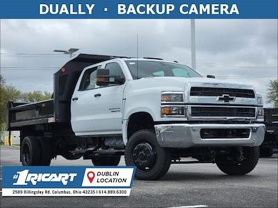 New 2024 Chevrolet Silverado 5500 Work Truck Crew Cab 4x4, 11' Crysteel E-Tipper Dump Truck for sale #CTR1681 - photo 1