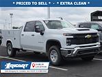 New 2024 Chevrolet Silverado 3500 Work Truck Crew Cab 4x4, Reading Classic II Steel Service Truck for sale #CTR1886 - photo 1