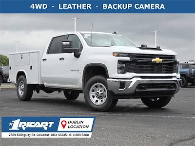 New 2024 Chevrolet Silverado 3500 Work Truck Crew Cab 4x4, Reading Classic II Steel Service Truck for sale #CTR1892 - photo 1