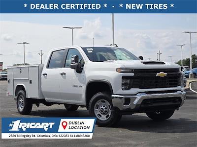 New 2024 Chevrolet Silverado 2500 Work Truck Crew Cab 4x4, Reading SL Service Body Service Truck for sale #CTR1900 - photo 1