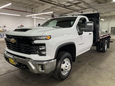 2024 Chevrolet Silverado 3500 Regular Cab 4WD, Flatbed Truck for sale #1C0138 - photo 1