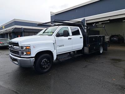 Used 2019 Chevrolet Silverado 5500 Work Truck Crew Cab RWD, 12' Scelzi SEC Contractor Truck for sale #7P0197 - photo 1