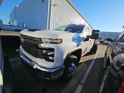 New 2024 Chevrolet Silverado 3500 Work Truck Crew Cab 4WD, Flatbed Truck for sale #F3140926 - photo 1