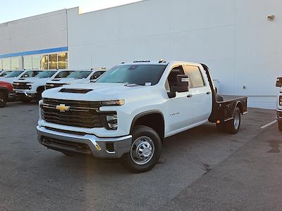 New 2024 Chevrolet Silverado 3500 Work Truck Crew Cab 4WD, Flatbed Truck for sale #F3140931 - photo 1