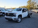 New 2024 Chevrolet Silverado 3500 Work Truck Crew Cab 4WD, Flatbed Truck for sale #F3141005 - photo 1