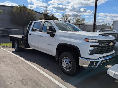 New 2024 Chevrolet Silverado 3500 Work Truck Crew Cab RWD, Flatbed Truck for sale #F3141076 - photo 1