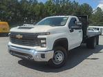 New 2024 Chevrolet Silverado 3500 Work Truck Regular Cab 4WD, Flatbed Truck for sale #F3141107 - photo 1