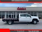 Used 2022 Chevrolet Silverado 3500 Work Truck Crew Cab 4x4, Flatbed Truck for sale #S0921 - photo 1