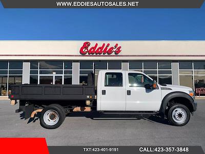 Used 2015 Ford F-450 Crew Cab 4x2, Flatbed Truck for sale #S0935 - photo 1