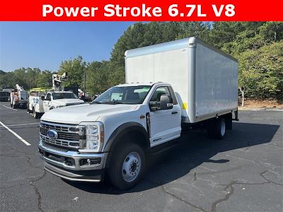  2023 Ford F-550 Regular Cab DRW 4x2, 16ft Aluminum Dry Freight Box Truck A09652 for sale #AKFA09652 - photo 1