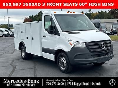 2024 Mercedes-Benz Sprinter 3500XD 3 Seat 60" Bins DRW RWD, Knapheide Steel Service Truck S1817 for sale #S1817 - photo 1