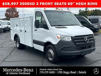 2024 Mercedes-Benz Sprinter 3500XD 3 Seat 60" Bins DRW RWD, Knapheide Steel Service Truck S1818 for sale #S1818 - photo 1