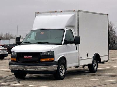 New 2023 GMC Savana 3500 Work Van 4x2, 12' American Cargo by Midway Scout Box Van for sale #23BC569 - photo 1