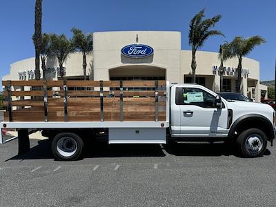 New 2024 Ford F-550 Regular Cab 4x2, Scelzi WFB Flatbed Truck for sale #415872W - photo 1