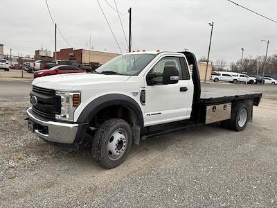 Used 2019 Ford F-550 XL Regular Cab RWD, Flatbed Truck for sale #24080R - photo 1