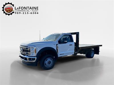 2024 Ford F-550 Regular Cab DRW 4x4, Knapheide Value-Master X Flatbed Truck for sale #24ZC051 - photo 1