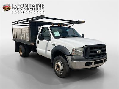 Used 2007 Ford F-550 XL Regular Cab 4x2, Flatbed Truck for sale #4ZF004S - photo 1