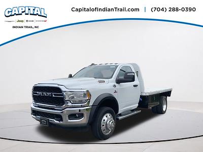 New 2024 Ram 5500 Tradesman Regular Cab 4WD, Knapheide Flatbed Truck for sale #13R4801 - photo 1