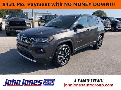 Used 2022 Jeep Compass Limited 4x4, SUV for sale #K04609 - photo 1