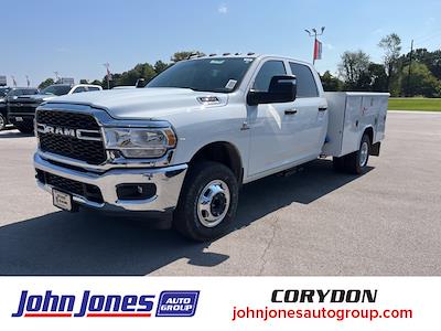 New 2024 Ram 3500 Tradesman Crew Cab 4x4, 9' Reading Classic II Steel Service Truck for sale #K5177R - photo 1