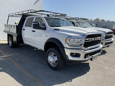 New 2024 Ram 5500 Tradesman Crew Cab 4x4, 9' 4" Rugby Vari-Class Flatbed Truck for sale #K5195R - photo 1