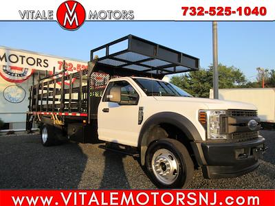 Used 2018 Ford F-550 FL Regular Cab 4x4, Stake Bed for sale #VM4752 - photo 1