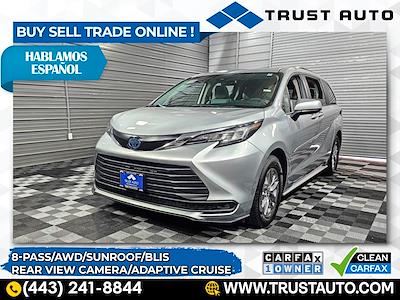 Used 2022 Toyota Sienna LE Plus AWD, Minivan for sale #048286 - photo 1