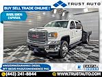 2019 GMC Sierra 3500 Crew Cab DRW 4x4, Flatbed Truck for sale #254581 - photo 1