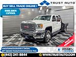 2019 GMC Sierra 3500 Crew Cab DRW 4x4, Flatbed Truck for sale #254581 - photo 40