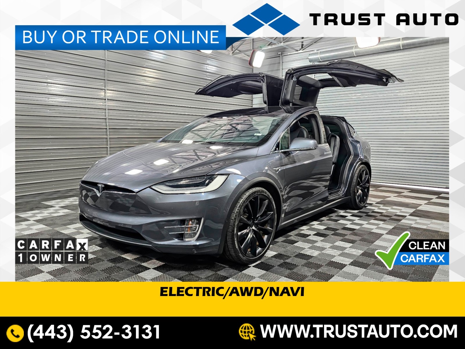 Used 2021 store tesla model x