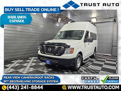 Used 2019 Nissan NV HD S High Roof RWD, Upfitted Cargo Van for sale #806766 - photo 1