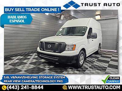 Used 2016 Nissan NV HD SV High Roof RWD, Upfitted Cargo Van for sale #816978 - photo 1