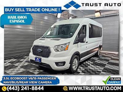 2021 Ford Transit 350 Medium Roof SRW RWD, Passenger Van for sale #A51132 - photo 1