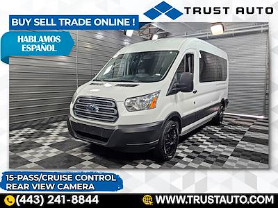 Used 2019 Ford Transit 350 XLT Medium Roof RWD, Passenger Van for sale #B65441 - photo 1