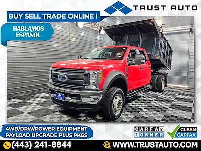 2018 Ford F-550 Crew Cab DRW 4x4, Dump Truck for sale #C21688 - photo 1