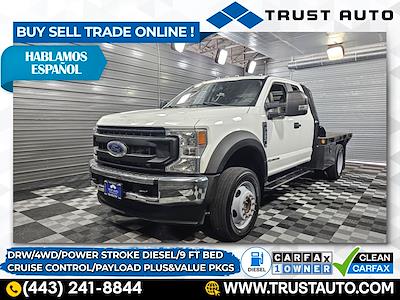 Used 2020 Ford F-550 XL Super Cab 4x4, Flatbed Truck for sale #C53297 - photo 1