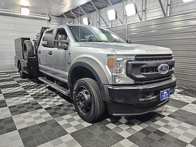 Used 2022 Ford F-550 XL Crew Cab 4x4, Flatbed Truck for sale #C60851 - photo 1