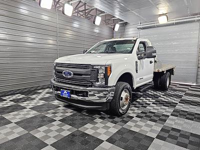 Used 2017 Ford F-350 XL Regular Cab 4x4, Flatbed Truck for sale #C73015 - photo 1