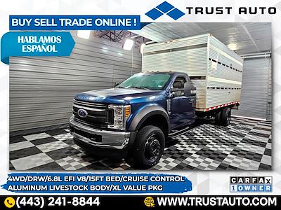 Used 2019 Ford F-550 XL Regular Cab 4x4, Box Van for sale #F10702 - photo 1