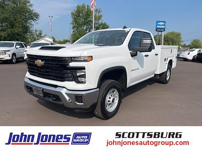 New 2024 Chevrolet Silverado 2500 Work Truck Double Cab 4x4, Knapheide Steel Service Body Service Truck for sale #T2154R - photo 1