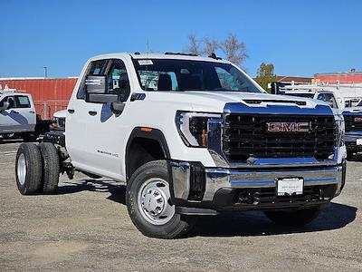 New 2024 GMC Sierra 3500 Pro Double Cab 4x4, Cab Chassis for sale #F240391 - photo 1