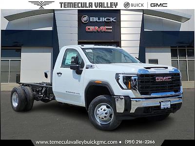 New 2024 GMC Sierra 3500 Pro Regular Cab 4x2, Cab Chassis for sale #F240690 - photo 1
